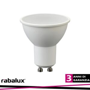 Lampada Led 7W GU10 120° Luce Natura 595 Lumen